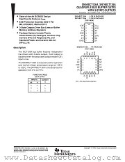 SN54BCT126AFK datasheet pdf Texas Instruments