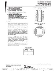 SN54BCT240W datasheet pdf Texas Instruments