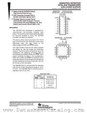 SN54BCT623W datasheet pdf Texas Instruments
