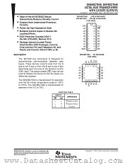 SN54BCT640FK datasheet pdf Texas Instruments