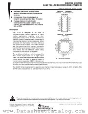 SN54F138FK datasheet pdf Texas Instruments