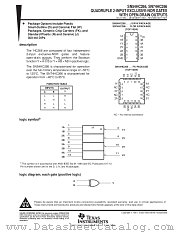 SN54HC266J datasheet pdf Texas Instruments