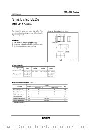 SML-210 datasheet pdf ROHM