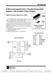SL74HC595D datasheet pdf System Logic Semiconductor