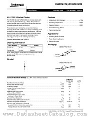 RURD6120S datasheet pdf Intersil