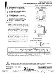 RM4136FK datasheet pdf Texas Instruments