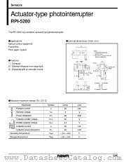 RPI-5200 datasheet pdf ROHM