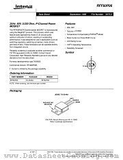 RFF60P06 datasheet pdf Intersil