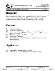 PT2248-SN datasheet pdf Princeton Technology Corporation