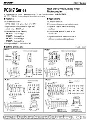 PC817D datasheet pdf SHARP