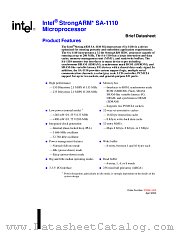 GDS1110 datasheet pdf Intel