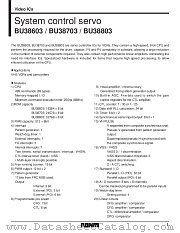 BU38603 datasheet pdf ROHM