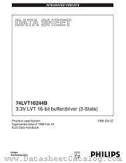 VT16244BDGG datasheet pdf Philips