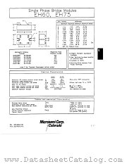 EH60 datasheet pdf Microsemi