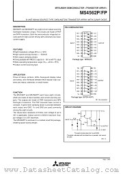 M54562 datasheet pdf Mitsubishi Electric Corporation