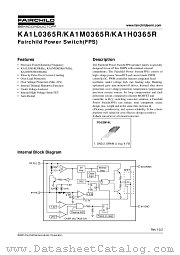 KA1M0365R-TU datasheet pdf Fairchild Semiconductor