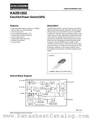KA2S1265-YDTU datasheet pdf Fairchild Semiconductor