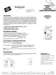 LCE160A datasheet pdf Microsemi