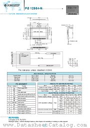 PG12864-N datasheet pdf Powertip Technology