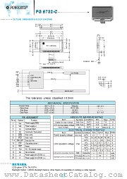 PG9732-C datasheet pdf Powertip Technology