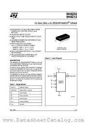 M48Z08-150PC6 datasheet pdf ST Microelectronics