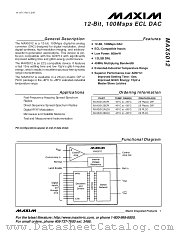 MAX5012AEQI datasheet pdf MAXIM - Dallas Semiconductor