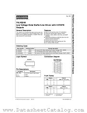 74LVQ240SC datasheet pdf Fairchild Semiconductor