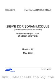 M368L3223DTL datasheet pdf Samsung Electronic