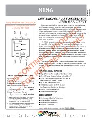 8186 datasheet pdf Allegro MicroSystems