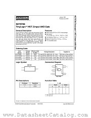 NC7ST08M5 datasheet pdf Fairchild Semiconductor