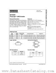 NC7SZ04P5 datasheet pdf Fairchild Semiconductor