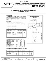 NE32584 datasheet pdf NEC