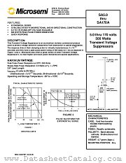 SA65A datasheet pdf Microsemi
