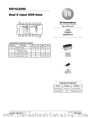 74260 datasheet pdf ON Semiconductor