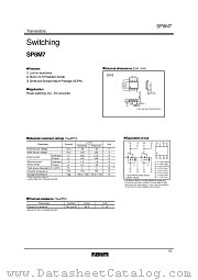 SP8M7 datasheet pdf ROHM