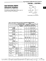 CA3160 datasheet pdf RCA Solid State