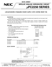 UPC2255 datasheet pdf NEC