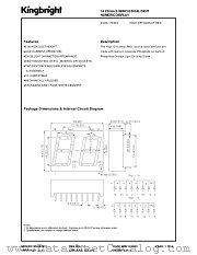 DC56-11EWA datasheet pdf Kingbright Electronic