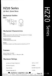 HZ20V150 datasheet pdf Transpro Electronics