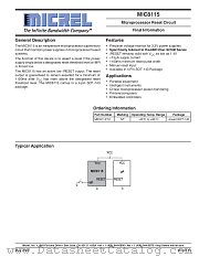 ETC8115 datasheet pdf Micrel Semiconductor