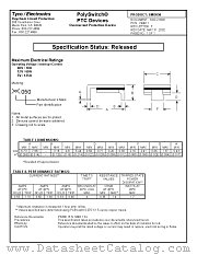 SMD050 datasheet pdf Tyco Electronics