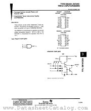 SN74H61 datasheet pdf Texas Instruments