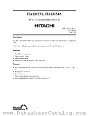 HA13154A datasheet pdf Hitachi Semiconductor