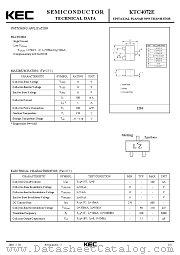KTC3879 datasheet pdf Korea Electronics (KEC)