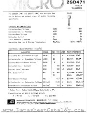 2SB564 datasheet pdf Micro Electronics