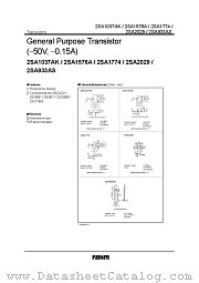 2SA1037 datasheet pdf ROHM