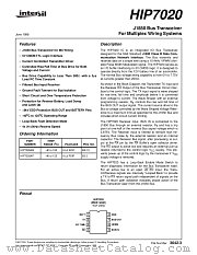 HIP7020 datasheet pdf Intersil