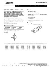 HGTG20N120CN datasheet pdf Intersil