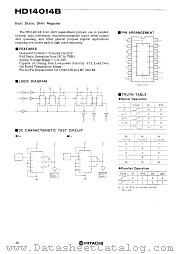 HD14014 datasheet pdf Hitachi Semiconductor