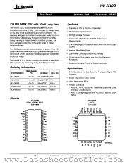 HC9P5502B-5 datasheet pdf Intersil